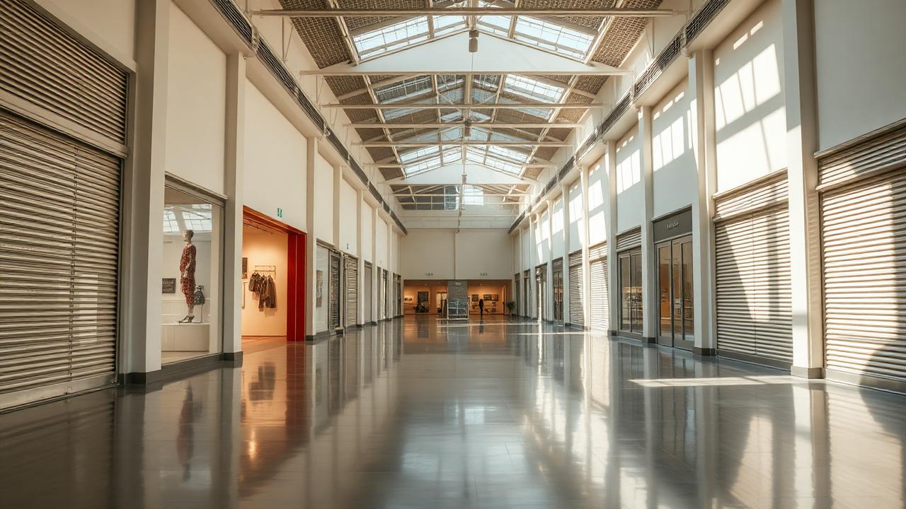 The Mills at Jersey Gardens — indoor outlet mall before opening
